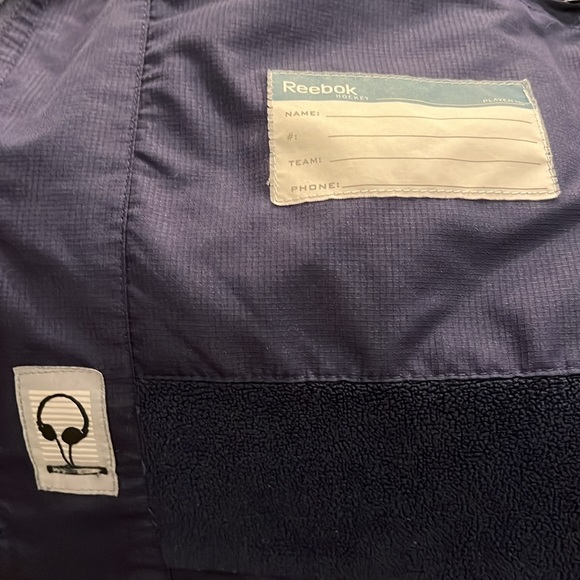 Mens Reebok Hockey Fleece Lined Jacket - Picture 8 of 10